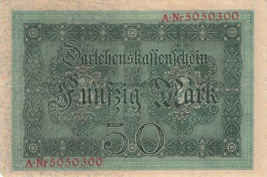 50 Mark 1914 ro.50b A